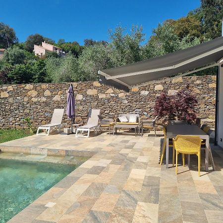 Rez De Villa Avec Piscine Privee, Wifi, Jardin Cloture Penta di Casinca Екстер'єр фото