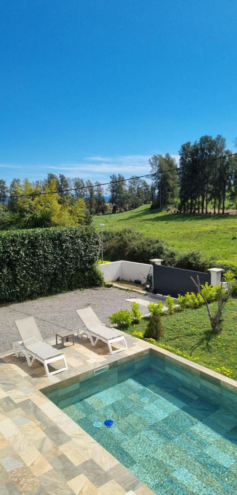 Rez De Villa Avec Piscine Privee, Wifi, Jardin Cloture Penta di Casinca Екстер'єр фото